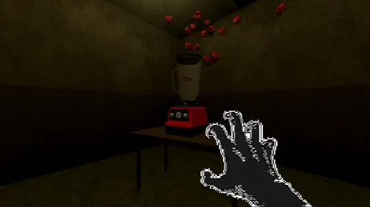 When the Clock Stops screenshot with retro horror lighting